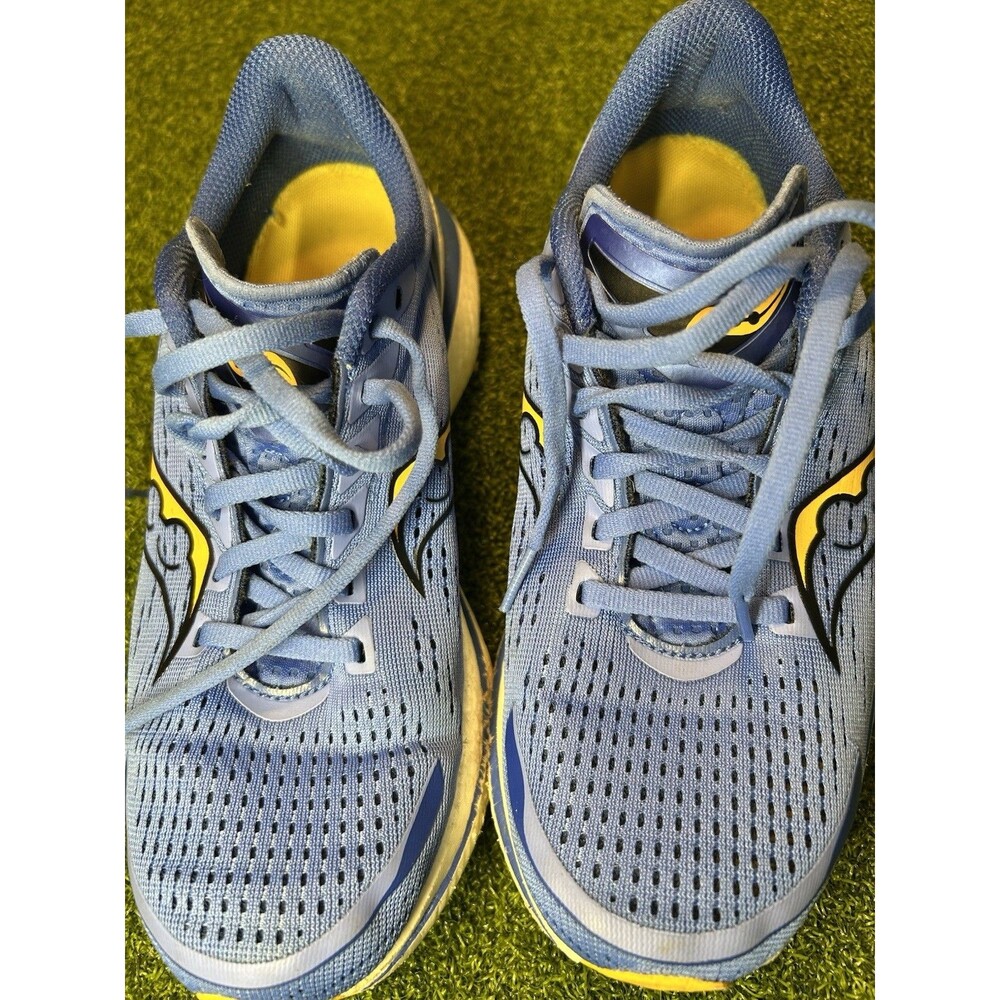 Saucony Endorphin Speed 3 Women’s Size 9 Blue Yellow Running Shoes S10756-30 - Picture 4 of 11